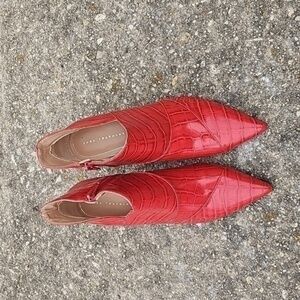 Zara Woman’s Heels Animal Print Ankle Boots Size EU 38 (US 7.5-8)